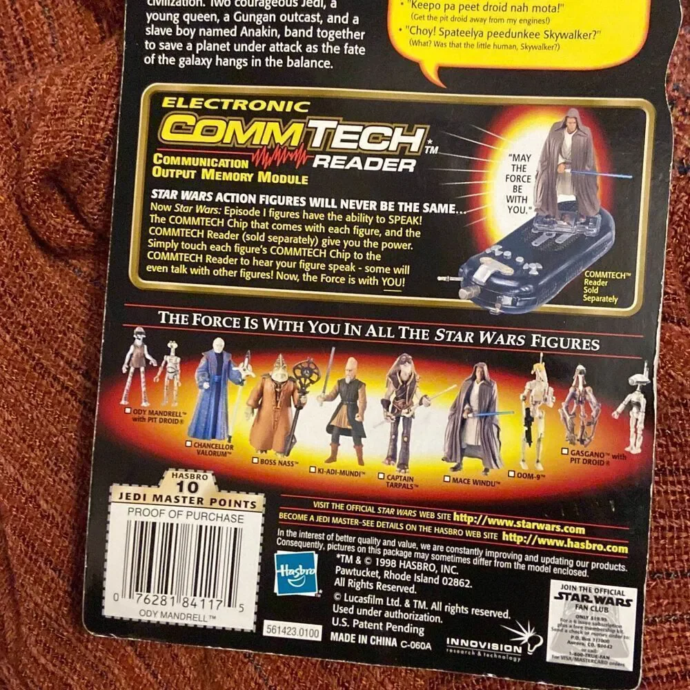 NWT Star Wars Episode I‎ Ody Mandrell